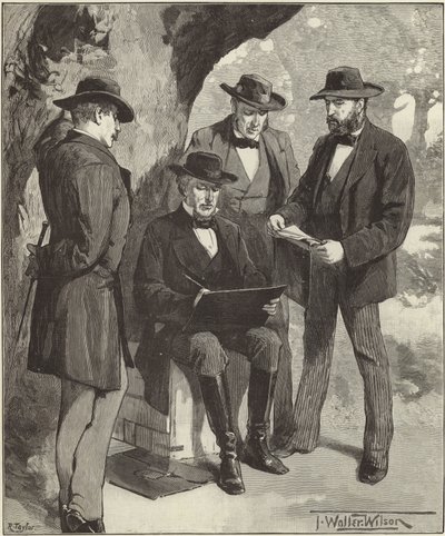 Den bortgångne herr Jefferson Davis av English School