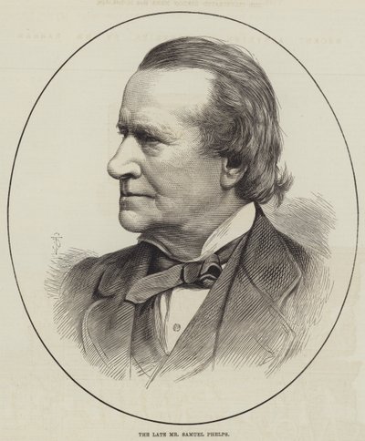 Den bortgångne herr Samuel Phelps (gravyr) av English School