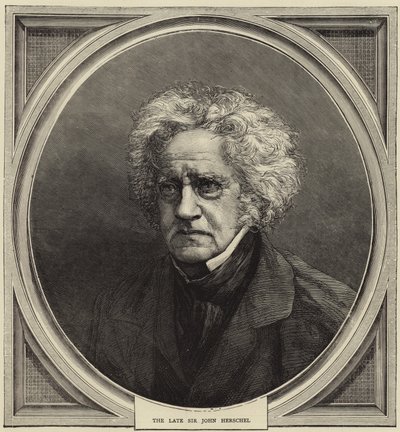 Den framlidne Sir John Herschel av English School