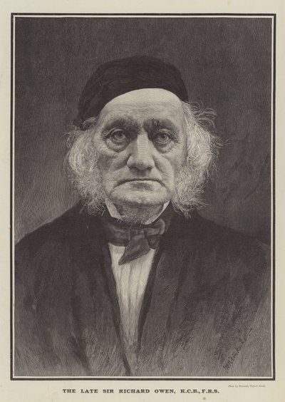 Den framlidne Sir Richard Owen, KCB, FRS (gravyr) av English School