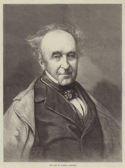 Den framlidne Sir Roderick Murchison (gravyr) av English School
