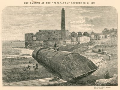 Lanseringen av Cleopatra, 8 september 1877 av English School