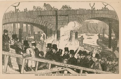 Livströmmen vid London Bridge av English School