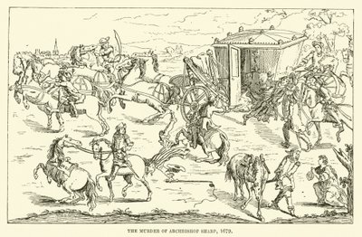 Mordet på ärkebiskop Sharp, 1679 av English School