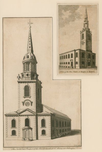 Den nya kyrkan, St Marys, Islington av English School