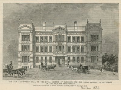 Den nya undersökningshallen för Royal College of Surgeons och Royal College of Physicians av English School