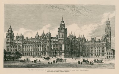 Det nya regeringskontoret i Whitehall av English School