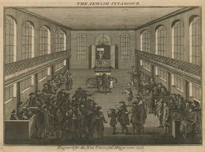 Die neue jüdische Synagoge von English School