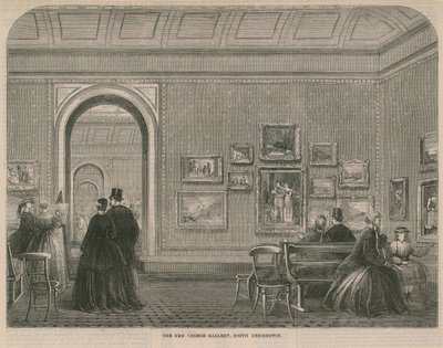 Det nya Vernon Gallery i South Kensington av English School