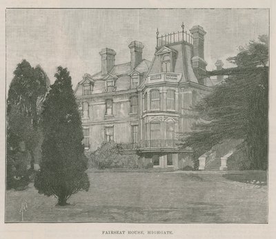 Den nya offentliga parken vid Highgate: Fairseat House av English School