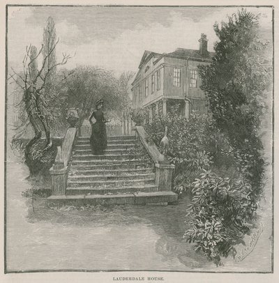 Den nya offentliga parken vid Highgate: Lauderdale House av English School