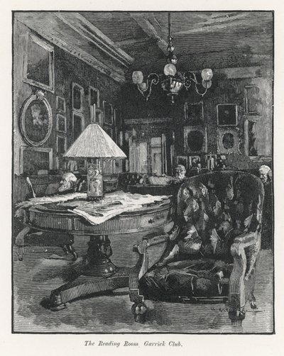 Lässalen på Garrick Club av English School