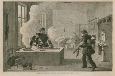 Det mottagande huset för Royal Humane Society av English School