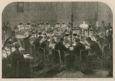 Reporterrummet i underhuset av English School