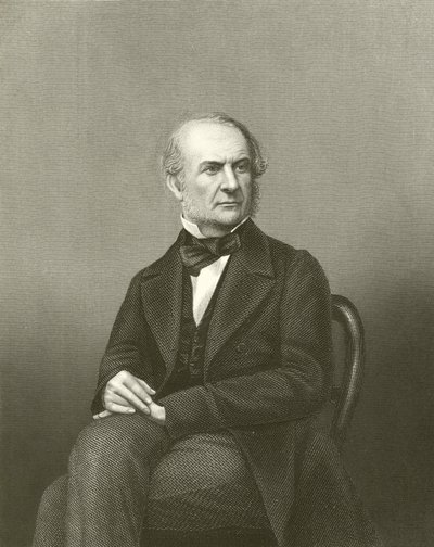 Den rätte ärade William Ewart Gladstone av English School