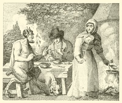 Satyren och resenären (gravyr) av English School