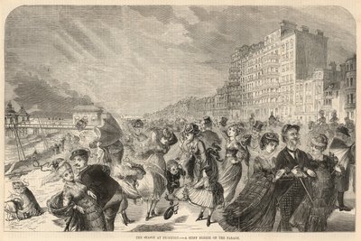 Säsongen i Brighton; En hård bris på paraden av English School