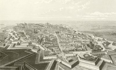 Staden och fästningen Lille av English School