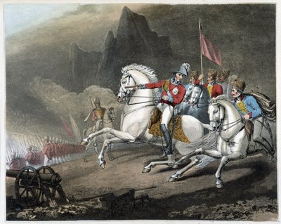 The Victories of the Duke of Wellington (från R. Westalls plåtar), London, ed. Thomas Davidson av English School