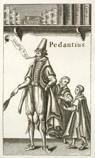 Thomas Beard, engelsk präst och teolog (gravyr) av English School