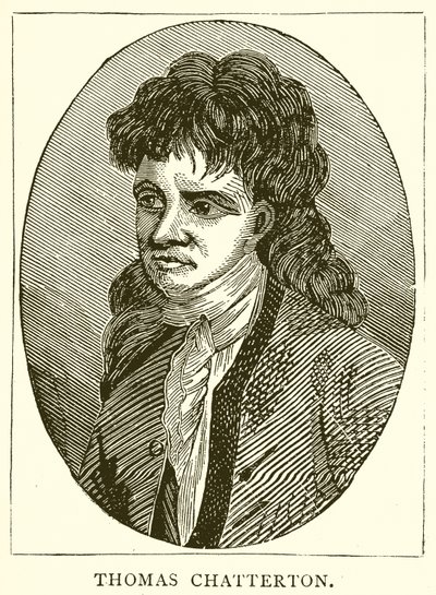 Thomas Chatterton av English School