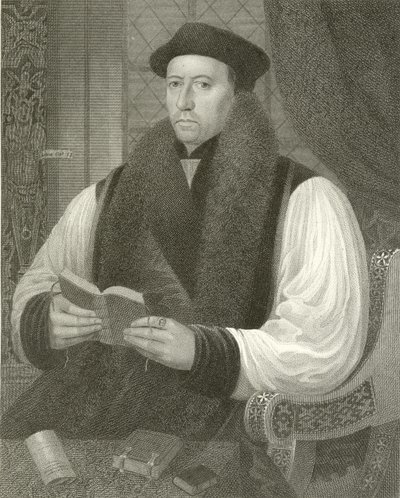 Thomas Cranmer, ärkebiskop av Canterbury av English School