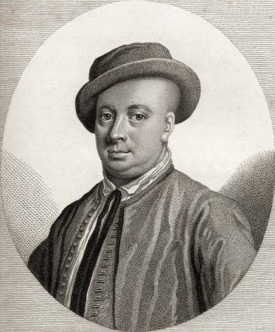 Thomas Hamilton, illustration från "A catalogue of Royal and Noble Authors, Volume V", publicerad 1806 av English School