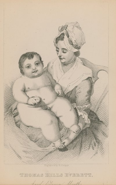 Thomas Hills Everett, elva månader gammal av English School