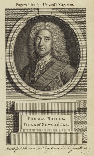 Thomas Holles, hertig av Newcastle av English School