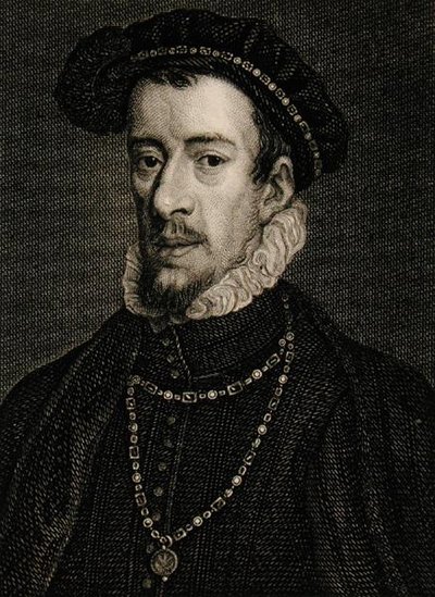 Thomas Howard (1536-72) 4:e hertigen av Norfolk (gravyr) av English School