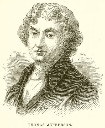 Thomas Jefferson av English School