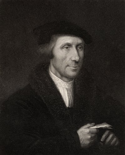 Thomas Linacre, eller Lynaker, graverad av H. Cook från 