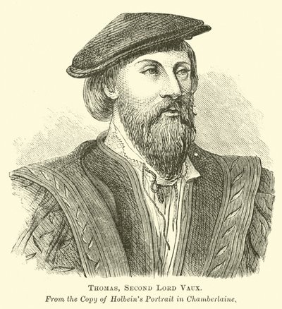 Thomas, Zweiter Lord Vaux von English School