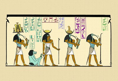 Thoth, skrivandets herre av English School