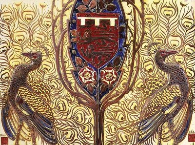 Tile, Pilkington Royal Lancastrian Pottery, etablerat 1892 (keramik) av English School