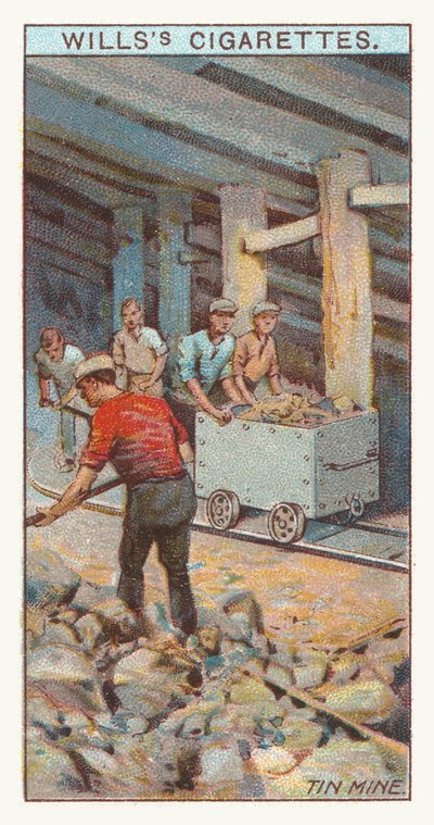Tenngruva (chromolitho) av English School