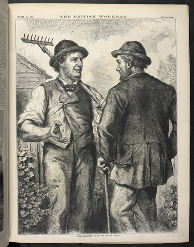 Tom Carters sätt att göra gott, The British workman, november av English School