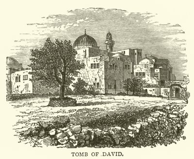 Davids grav (gravyr) av English School