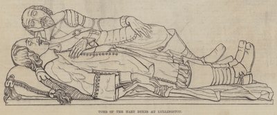 Tomb of the Hart Dykes vid Lullingston (gravyr) av English School