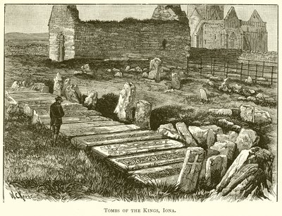 Kungarnas gravar, Iona av English School