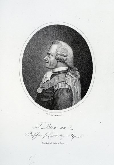 Torbern Olof Bergman, graverad av K. Mackenzie, 1801 av English School