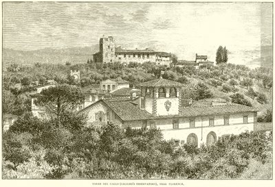 Torre Del Gallo (Galileos observatorium), nära Florens av English School