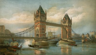 Tower Bridge, London av English School