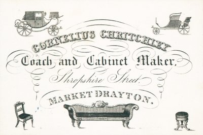 Byteskort, Cornelius Critchley av English School