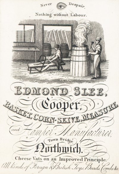 Handelskort, Edmond Slee av English School