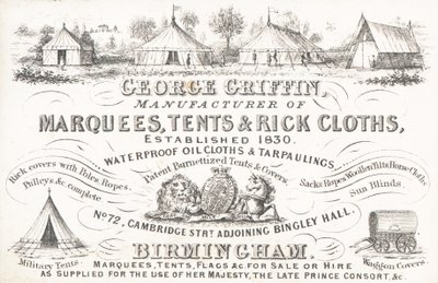 Byteskort, George Griffin av English School
