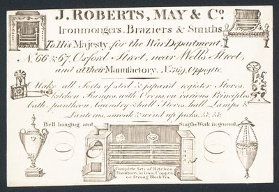 Handelskort, J Roberts, May & Co av English School