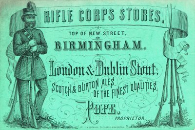Handelskort, Rifle Corps Stores av English School