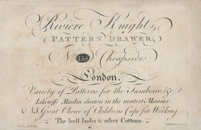 Byteskort, Riviere Knight av English School