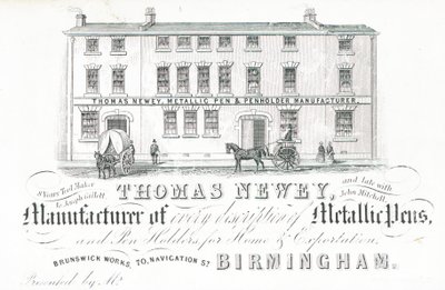 Handelskort, Thomas Newey av English School